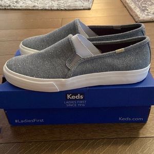 Keds Women’s Double Decker Speckled Gray Size 11